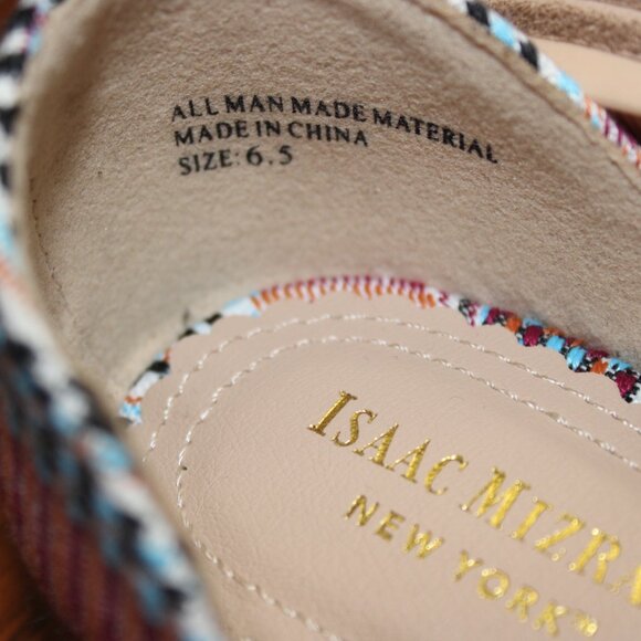 Isaac Mizrahi Open Side Closed Toe Flats NWOB - Picture 6 of 13